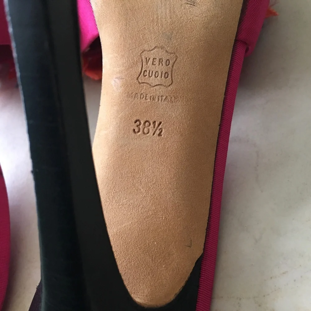 NWOT Vintage Andrea Pfister Couture Women's Mules/Heels - Picture 8 of 10